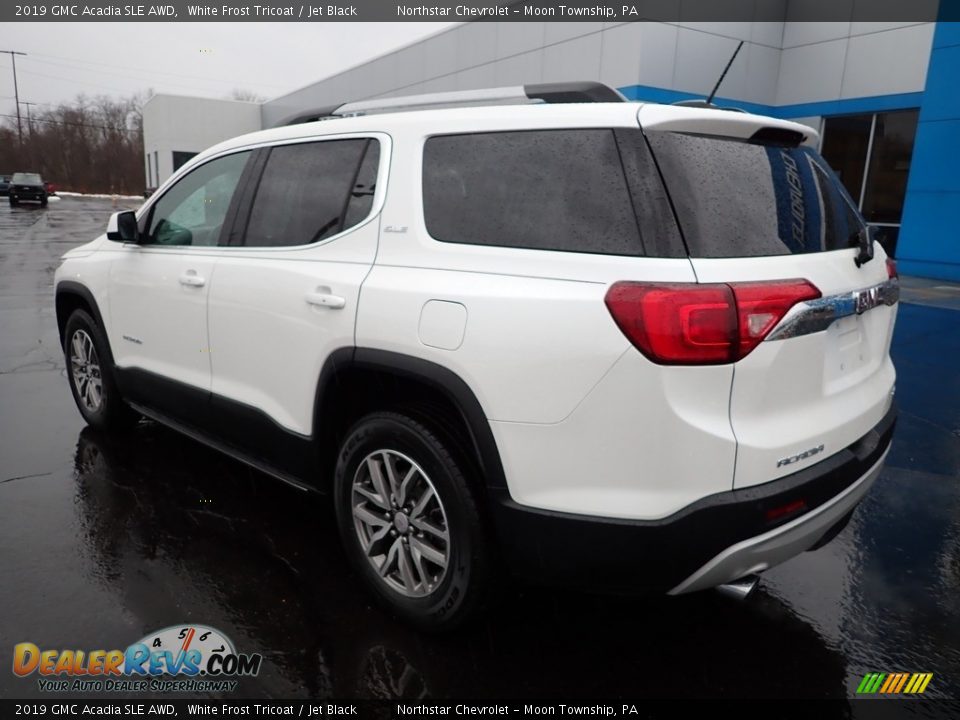 2019 GMC Acadia SLE AWD White Frost Tricoat / Jet Black Photo #4