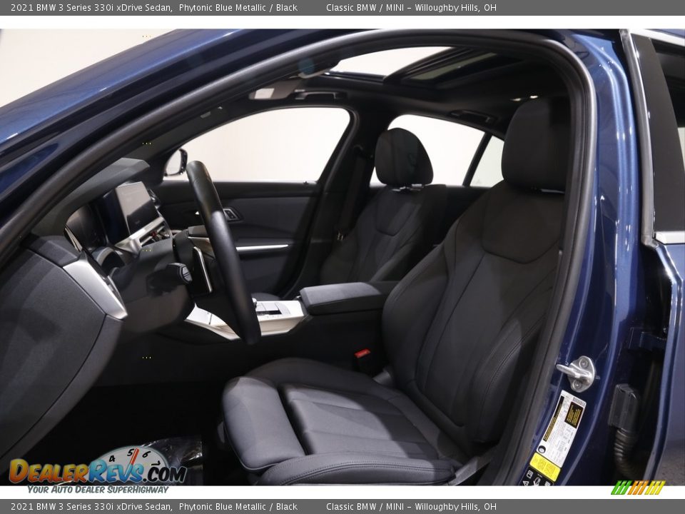 2021 BMW 3 Series 330i xDrive Sedan Phytonic Blue Metallic / Black Photo #5