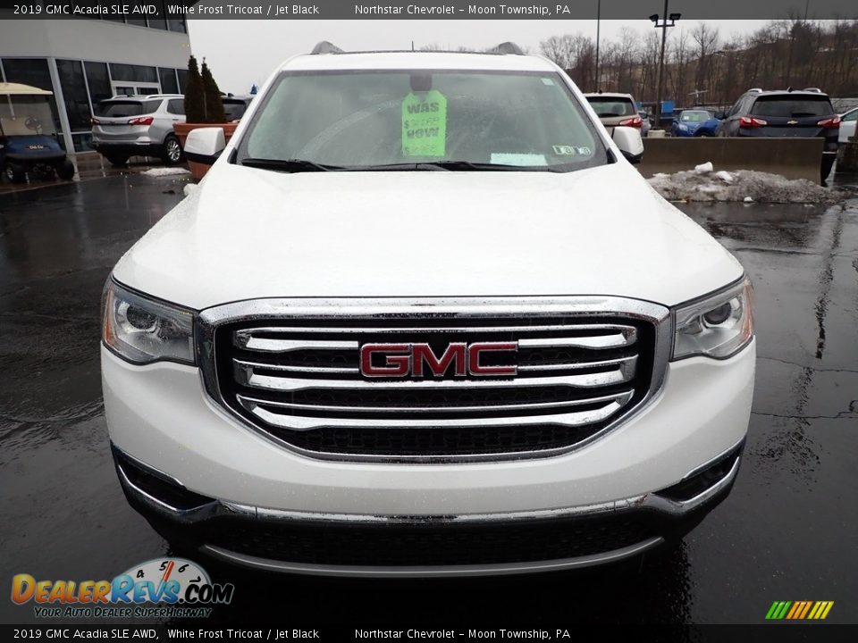 2019 GMC Acadia SLE AWD White Frost Tricoat / Jet Black Photo #13