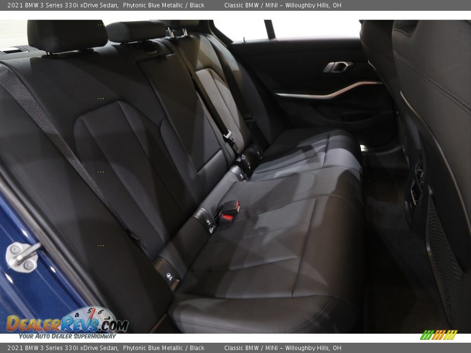 Rear Seat of 2021 BMW 3 Series 330i xDrive Sedan Photo #19