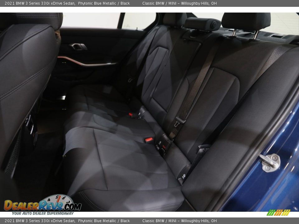 Rear Seat of 2021 BMW 3 Series 330i xDrive Sedan Photo #20