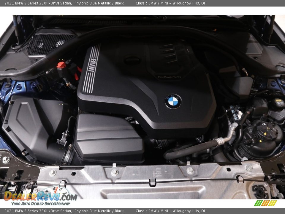 2021 BMW 3 Series 330i xDrive Sedan Phytonic Blue Metallic / Black Photo #22