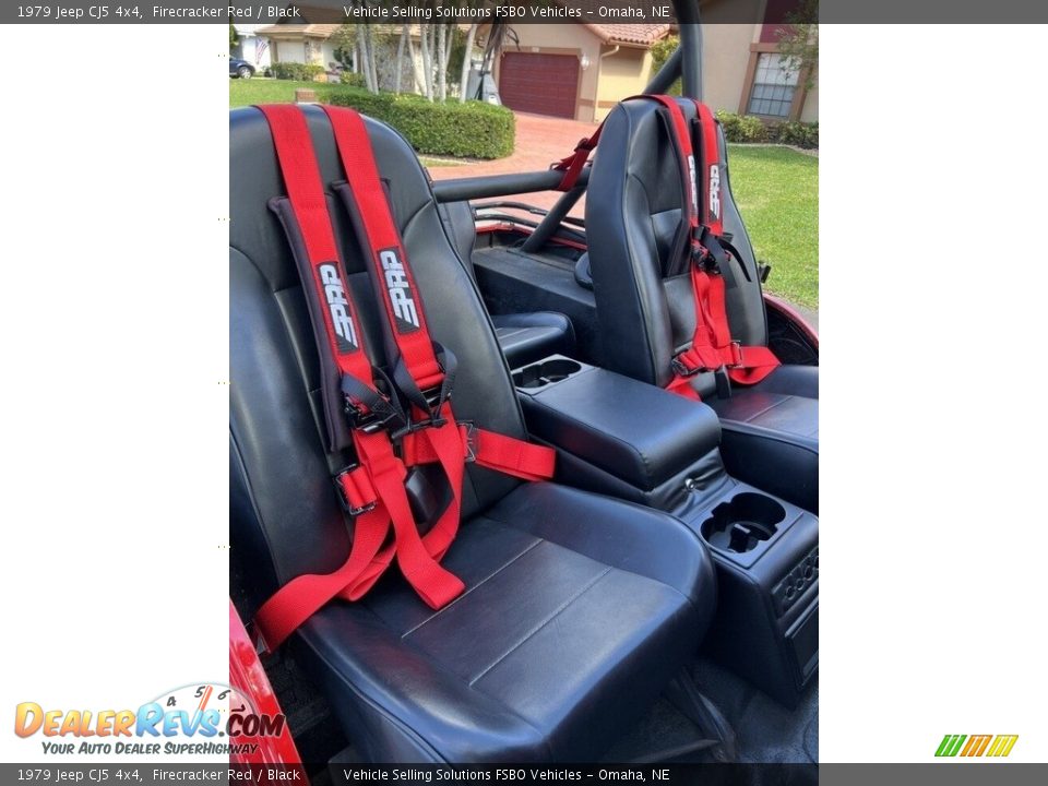 1979 Jeep CJ5 4x4 Firecracker Red / Black Photo #4