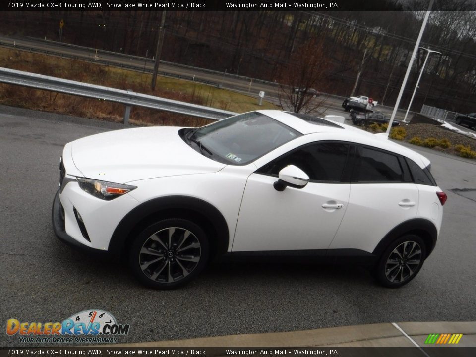 2019 Mazda CX-3 Touring AWD Snowflake White Pearl Mica / Black Photo #15