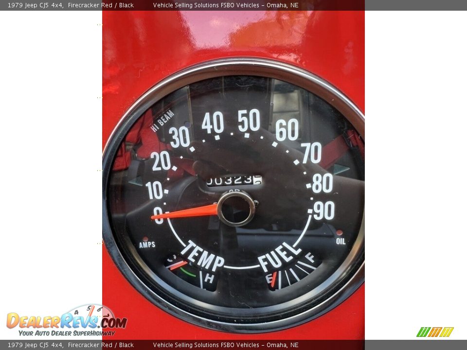 1979 Jeep CJ5 4x4 Gauges Photo #5