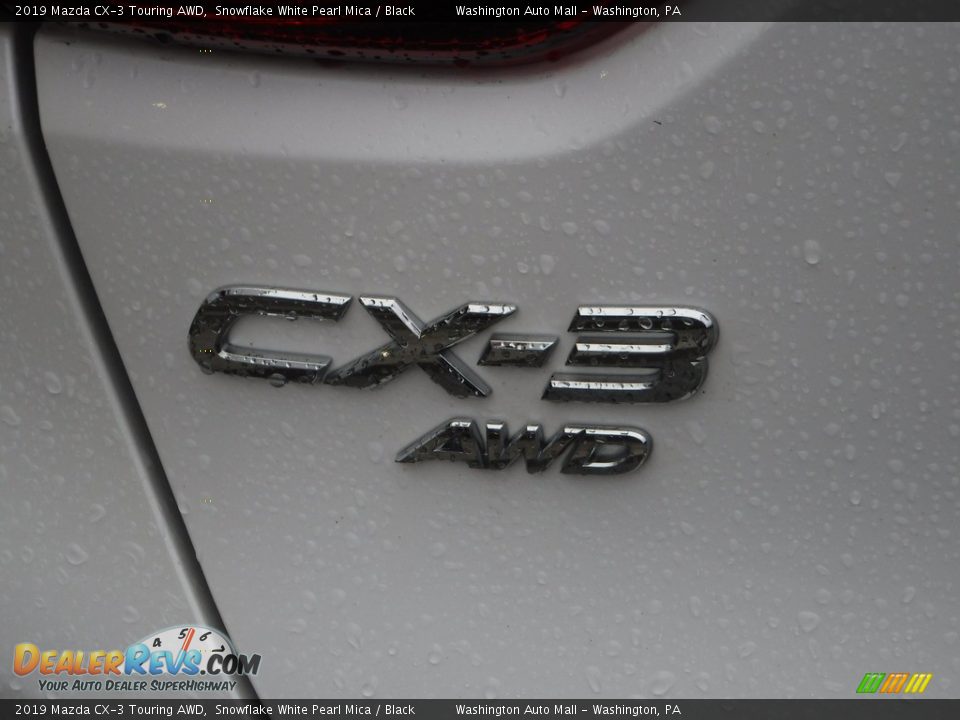 2019 Mazda CX-3 Touring AWD Snowflake White Pearl Mica / Black Photo #16