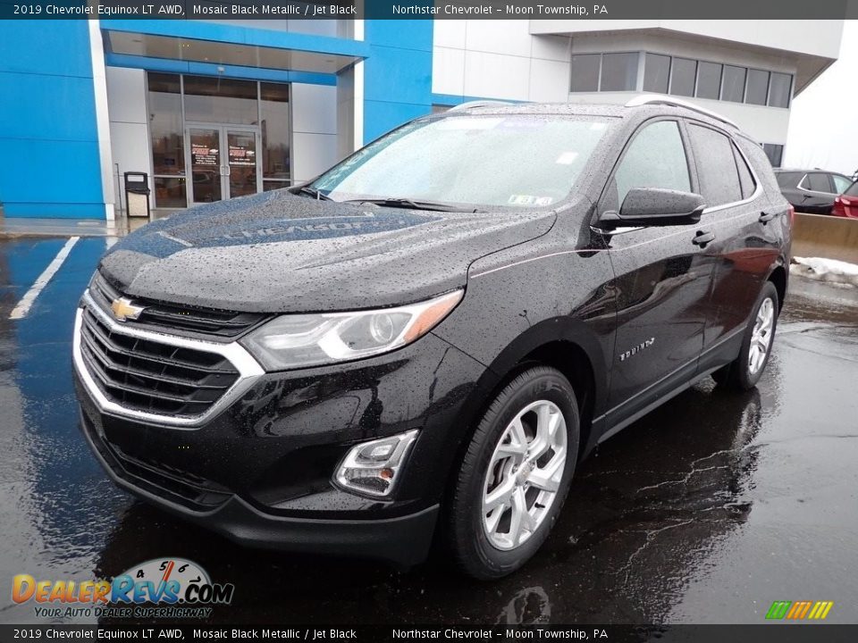 2019 Chevrolet Equinox LT AWD Mosaic Black Metallic / Jet Black Photo #2