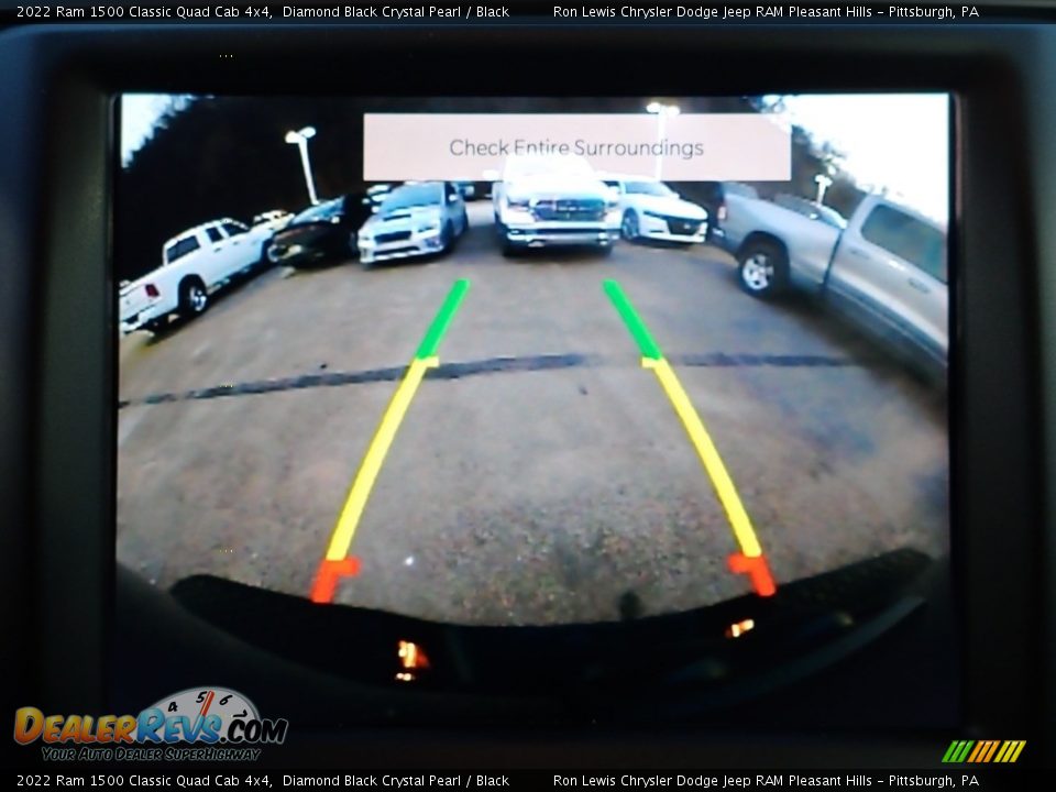 2022 Ram 1500 Classic Quad Cab 4x4 Diamond Black Crystal Pearl / Black Photo #19