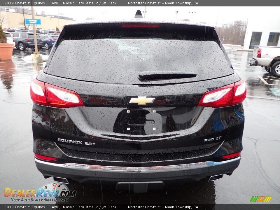 2019 Chevrolet Equinox LT AWD Mosaic Black Metallic / Jet Black Photo #6