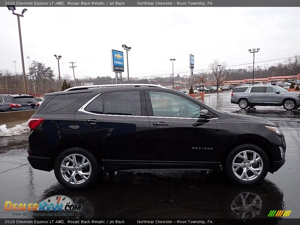 2019 Chevrolet Equinox LT AWD Mosaic Black Metallic / Jet Black Photo #10