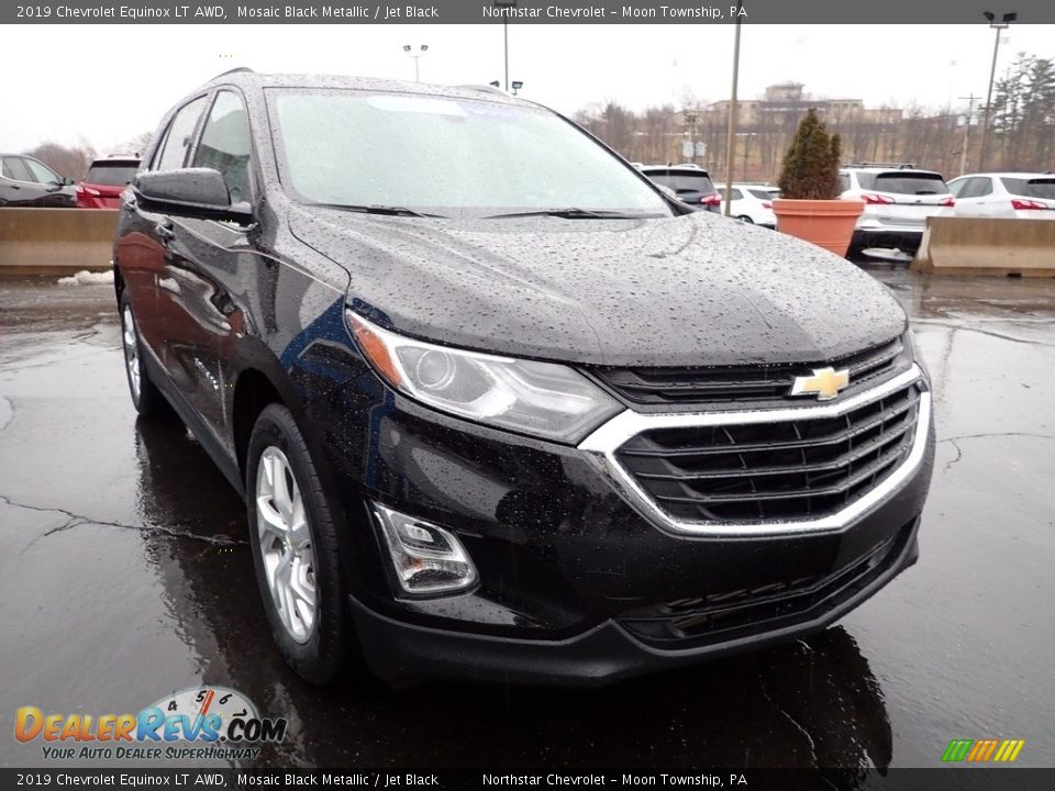 2019 Chevrolet Equinox LT AWD Mosaic Black Metallic / Jet Black Photo #12