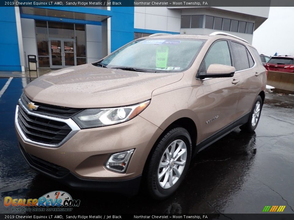2019 Chevrolet Equinox LT AWD Sandy Ridge Metallic / Jet Black Photo #2