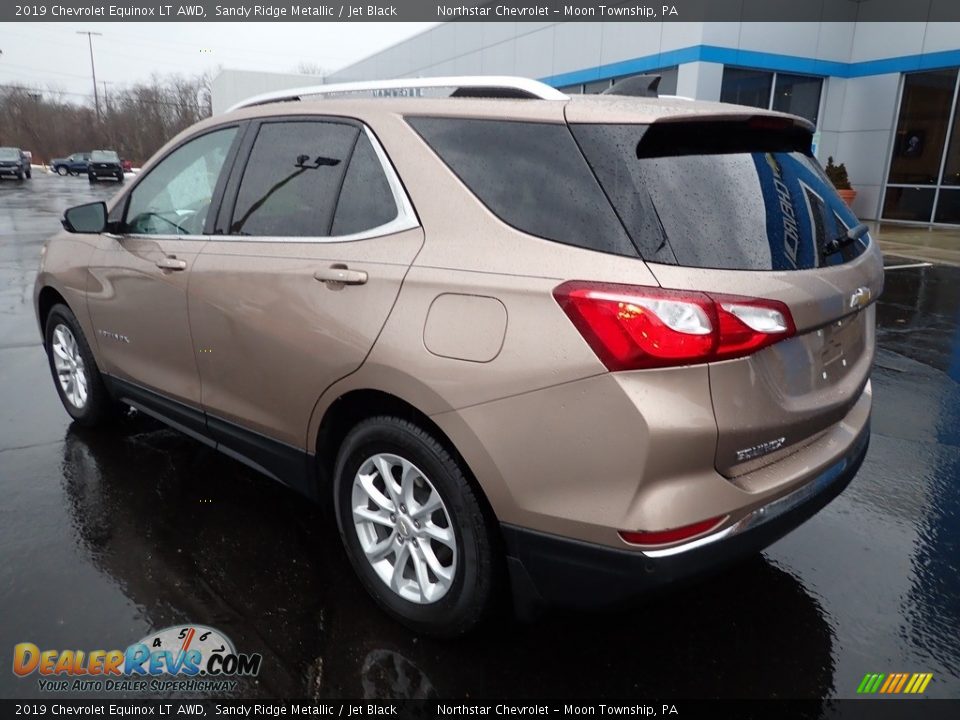 2019 Chevrolet Equinox LT AWD Sandy Ridge Metallic / Jet Black Photo #4