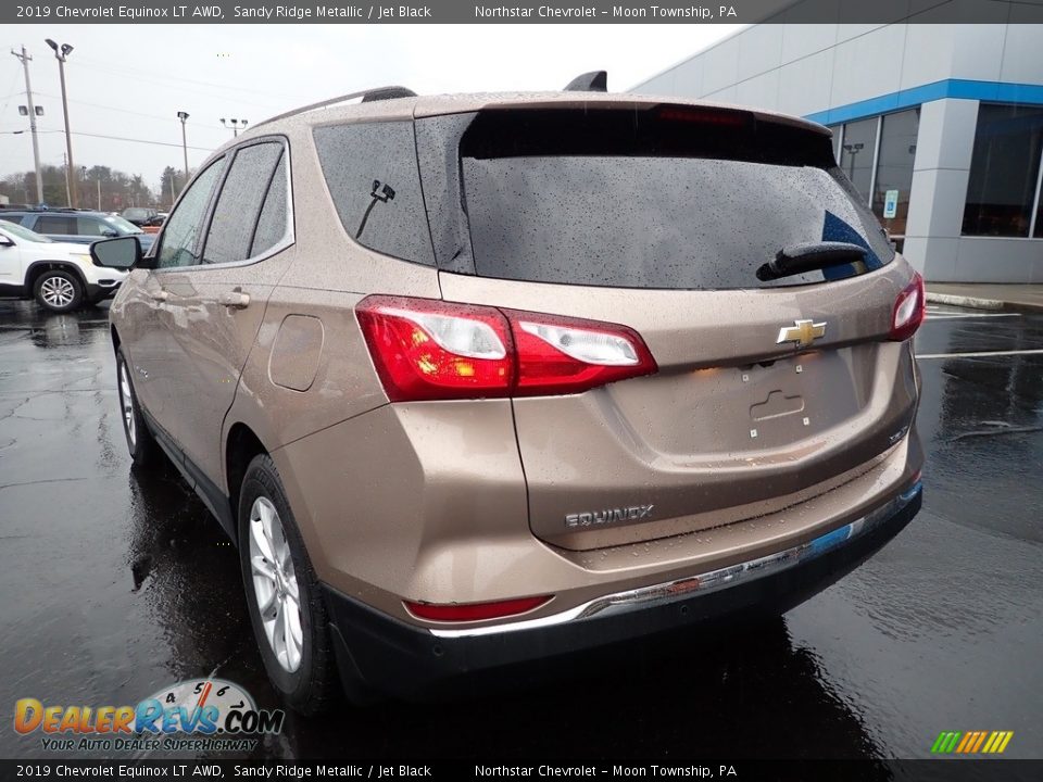 2019 Chevrolet Equinox LT AWD Sandy Ridge Metallic / Jet Black Photo #5