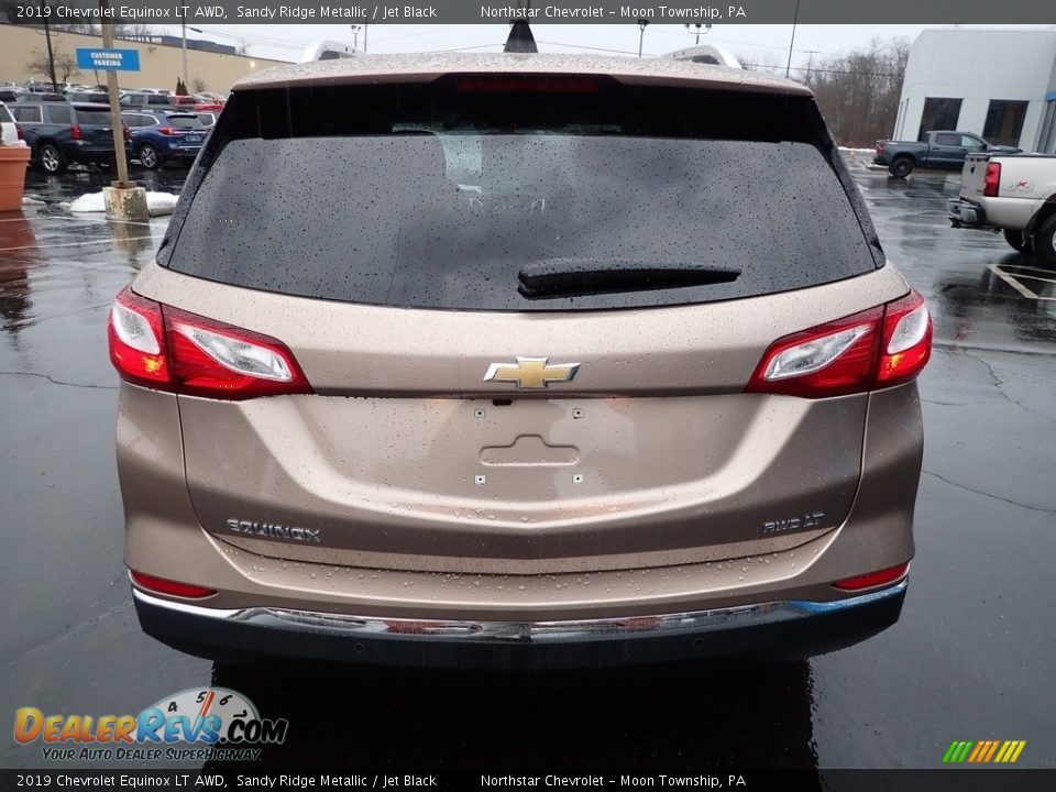 2019 Chevrolet Equinox LT AWD Sandy Ridge Metallic / Jet Black Photo #6