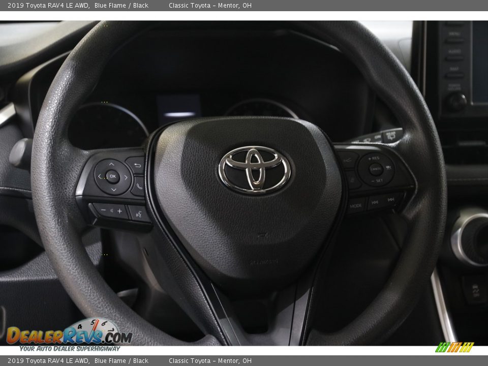 2019 Toyota RAV4 LE AWD Blue Flame / Black Photo #7