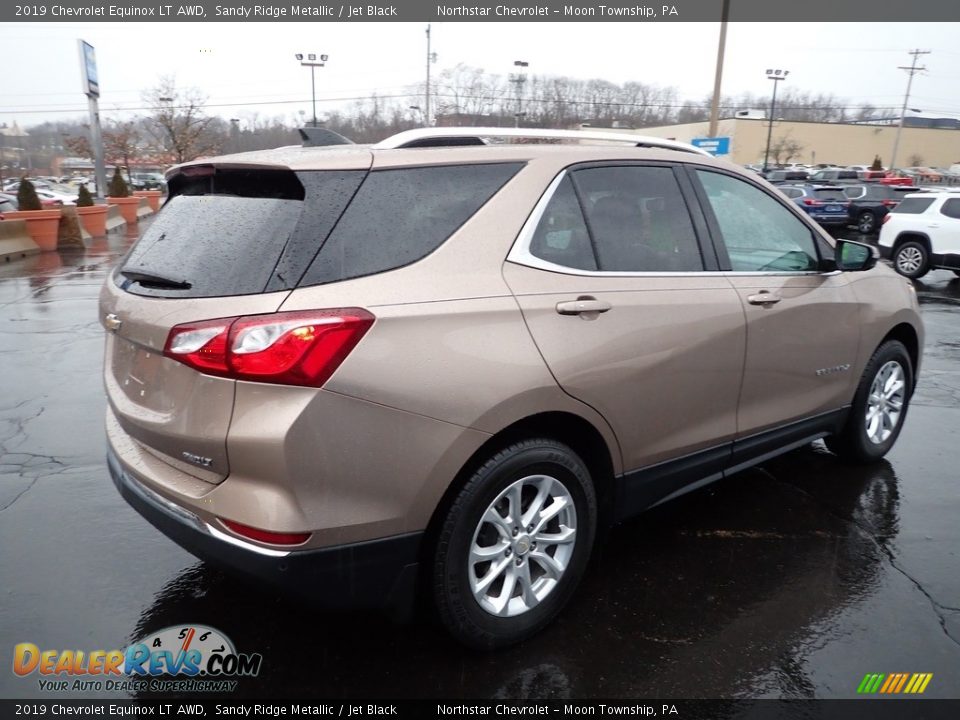 2019 Chevrolet Equinox LT AWD Sandy Ridge Metallic / Jet Black Photo #9