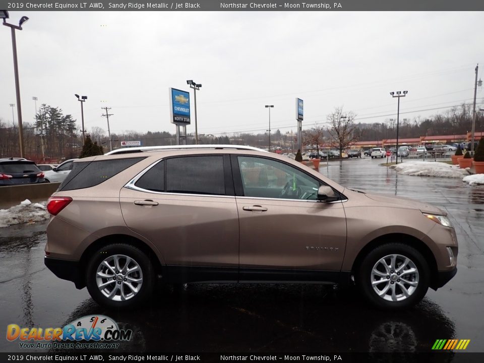 2019 Chevrolet Equinox LT AWD Sandy Ridge Metallic / Jet Black Photo #10