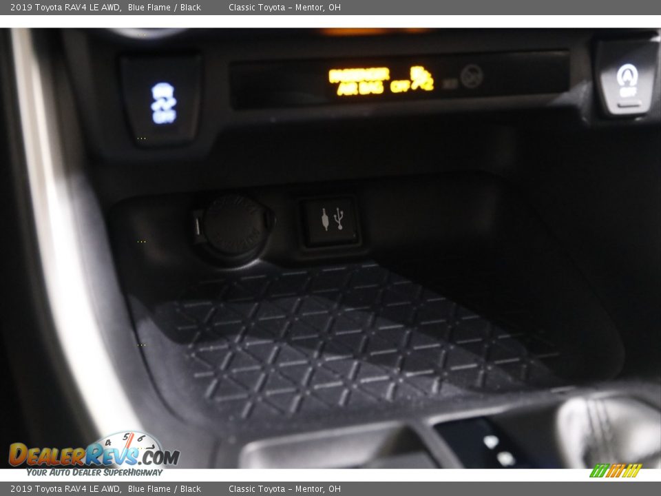 2019 Toyota RAV4 LE AWD Blue Flame / Black Photo #12