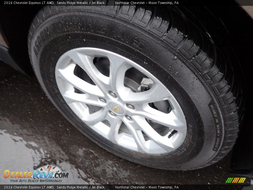 2019 Chevrolet Equinox LT AWD Sandy Ridge Metallic / Jet Black Photo #14