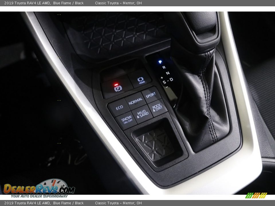 2019 Toyota RAV4 LE AWD Blue Flame / Black Photo #14