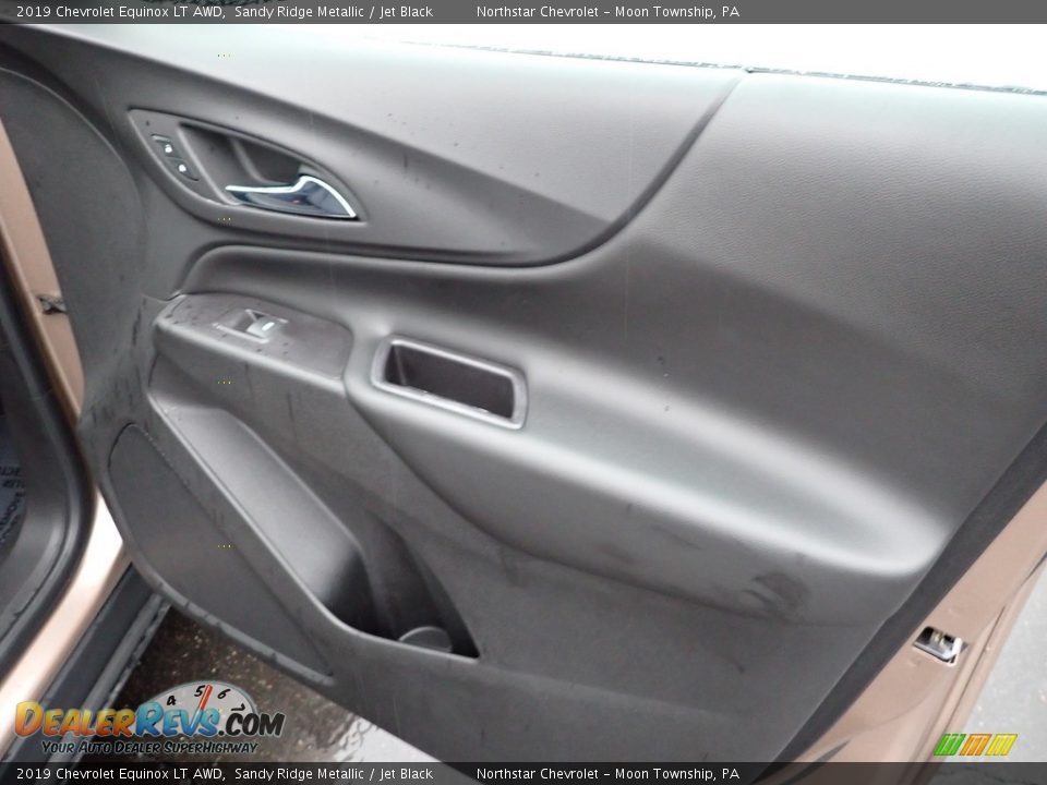 2019 Chevrolet Equinox LT AWD Sandy Ridge Metallic / Jet Black Photo #17