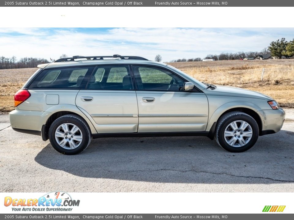 2005 Subaru Outback 2.5i Limited Wagon Champagne Gold Opal / Off Black Photo #3