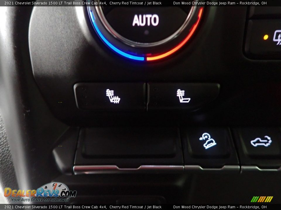 2021 Chevrolet Silverado 1500 LT Trail Boss Crew Cab 4x4 Cherry Red Tintcoat / Jet Black Photo #4