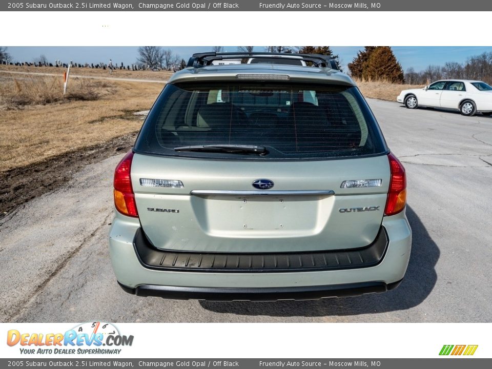 2005 Subaru Outback 2.5i Limited Wagon Champagne Gold Opal / Off Black Photo #5