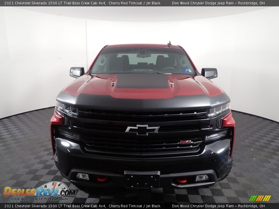 2021 Chevrolet Silverado 1500 LT Trail Boss Crew Cab 4x4 Cherry Red Tintcoat / Jet Black Photo #6