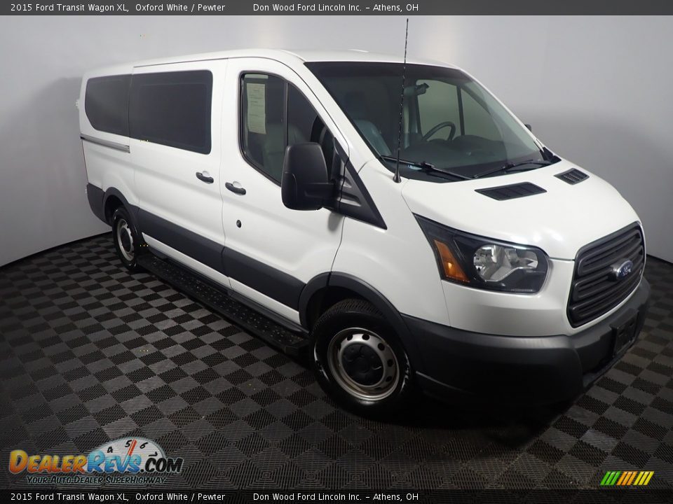 2015 Ford Transit Wagon XL Oxford White / Pewter Photo #3