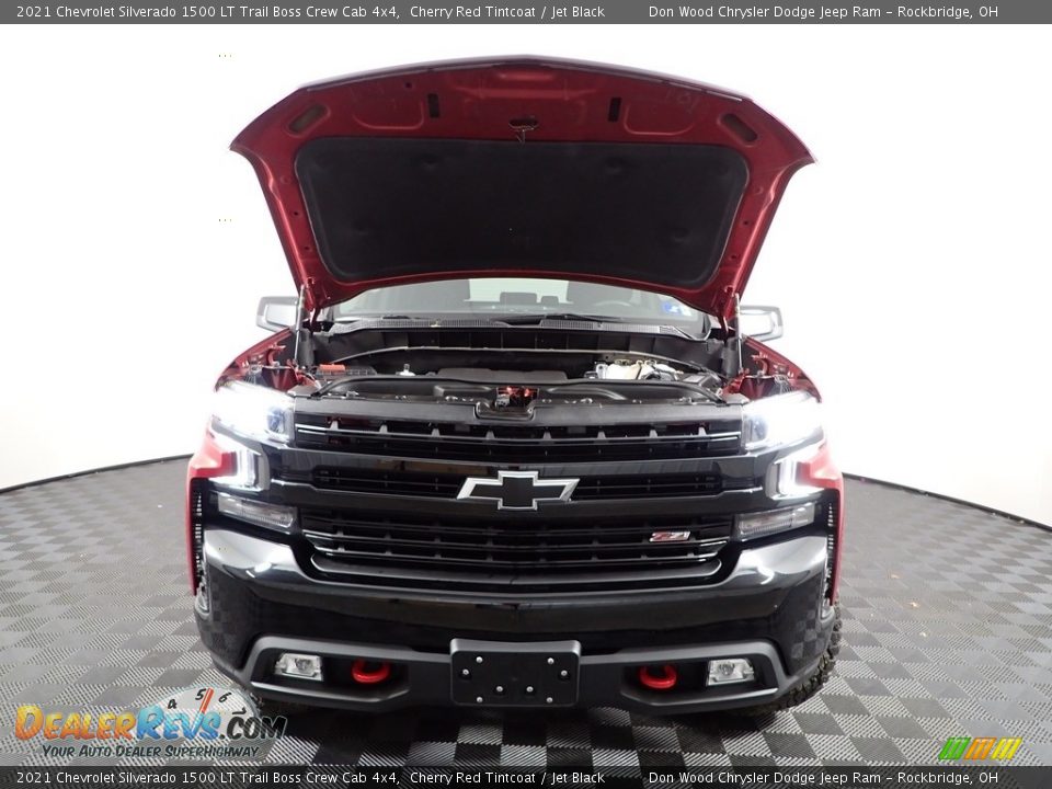 2021 Chevrolet Silverado 1500 LT Trail Boss Crew Cab 4x4 Cherry Red Tintcoat / Jet Black Photo #7