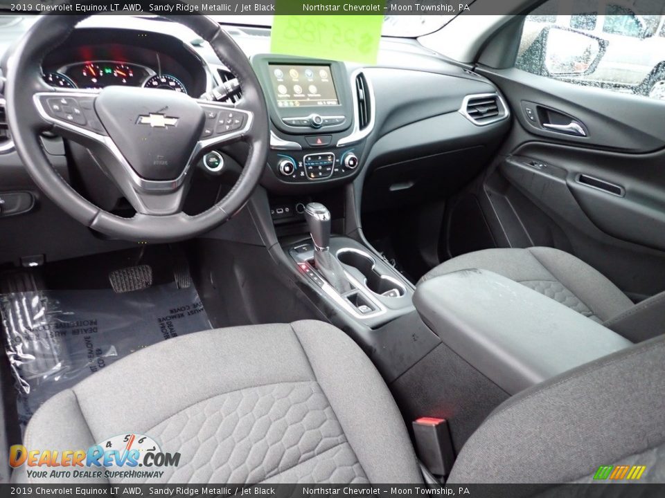 2019 Chevrolet Equinox LT AWD Sandy Ridge Metallic / Jet Black Photo #22