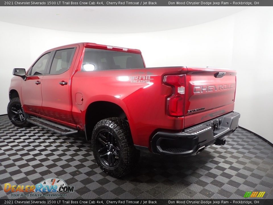 2021 Chevrolet Silverado 1500 LT Trail Boss Crew Cab 4x4 Cherry Red Tintcoat / Jet Black Photo #11