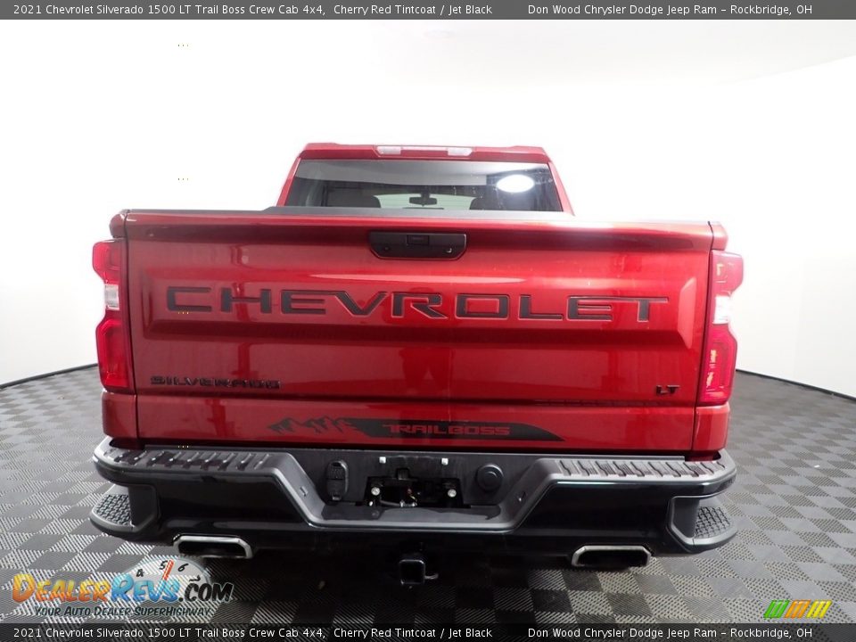 2021 Chevrolet Silverado 1500 LT Trail Boss Crew Cab 4x4 Cherry Red Tintcoat / Jet Black Photo #12
