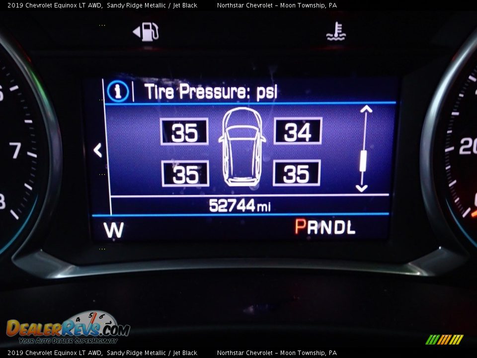 2019 Chevrolet Equinox LT AWD Sandy Ridge Metallic / Jet Black Photo #29