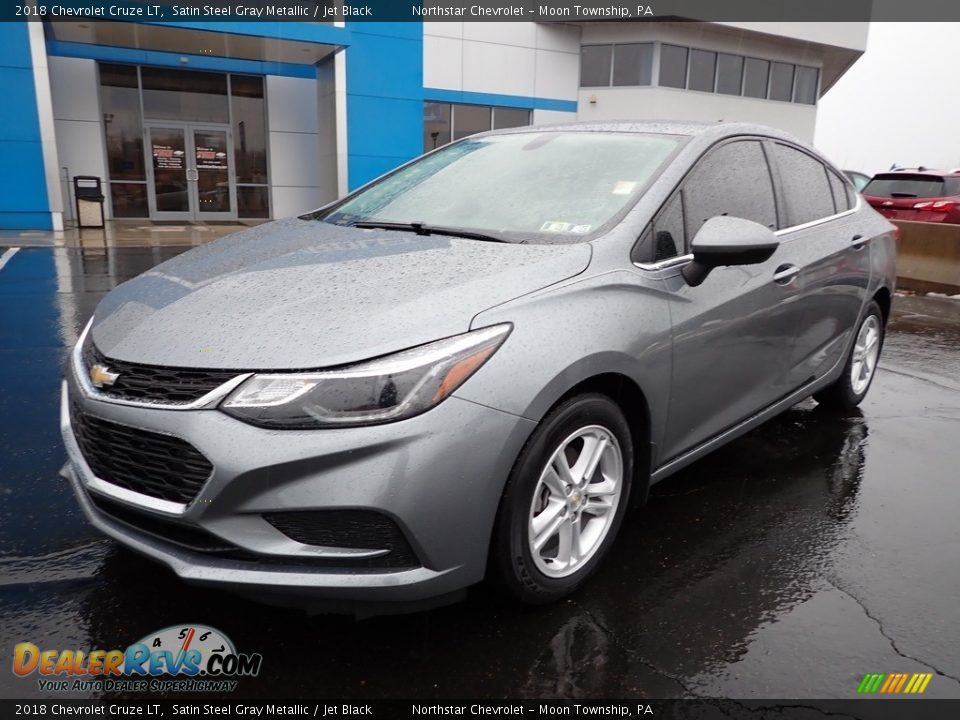 2018 Chevrolet Cruze LT Satin Steel Gray Metallic / Jet Black Photo #2