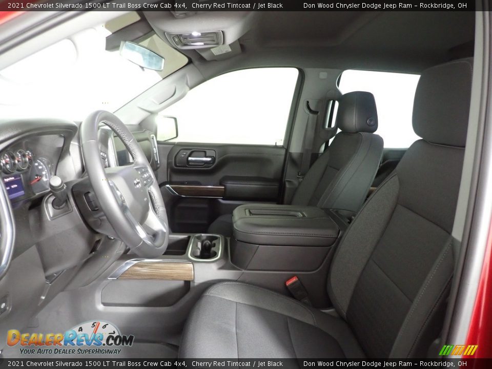 2021 Chevrolet Silverado 1500 LT Trail Boss Crew Cab 4x4 Cherry Red Tintcoat / Jet Black Photo #18