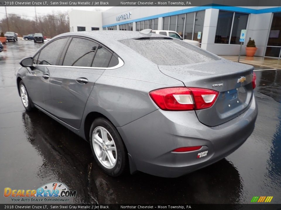 2018 Chevrolet Cruze LT Satin Steel Gray Metallic / Jet Black Photo #4