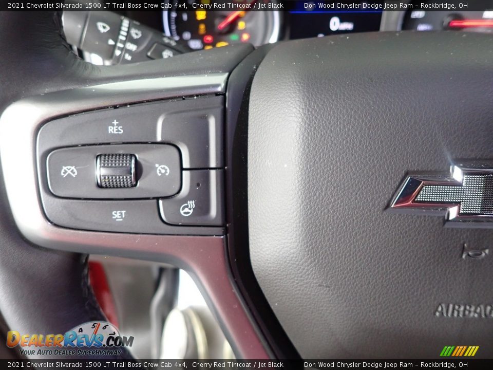 2021 Chevrolet Silverado 1500 LT Trail Boss Crew Cab 4x4 Cherry Red Tintcoat / Jet Black Photo #20
