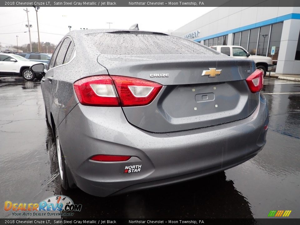 2018 Chevrolet Cruze LT Satin Steel Gray Metallic / Jet Black Photo #5