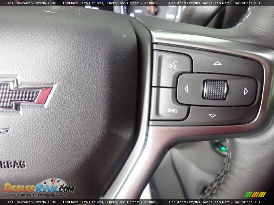 2021 Chevrolet Silverado 1500 LT Trail Boss Crew Cab 4x4 Cherry Red Tintcoat / Jet Black Photo #21