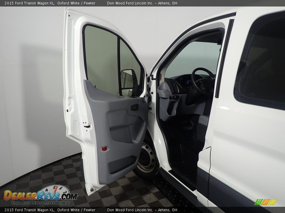 2015 Ford Transit Wagon XL Oxford White / Pewter Photo #19