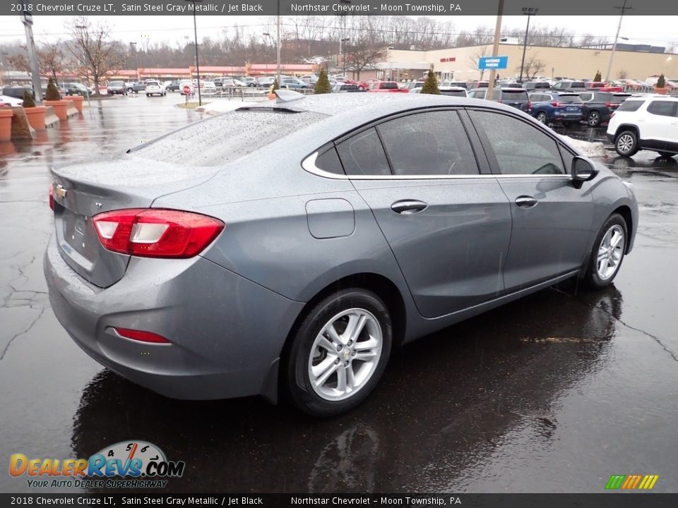 2018 Chevrolet Cruze LT Satin Steel Gray Metallic / Jet Black Photo #9