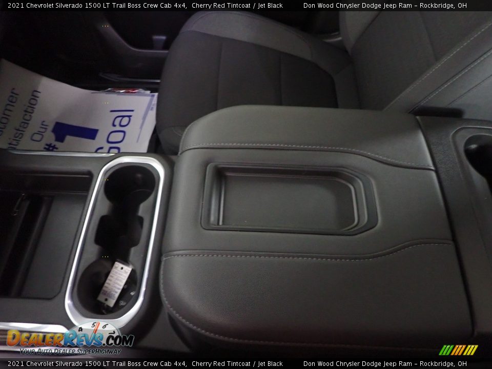 2021 Chevrolet Silverado 1500 LT Trail Boss Crew Cab 4x4 Cherry Red Tintcoat / Jet Black Photo #25