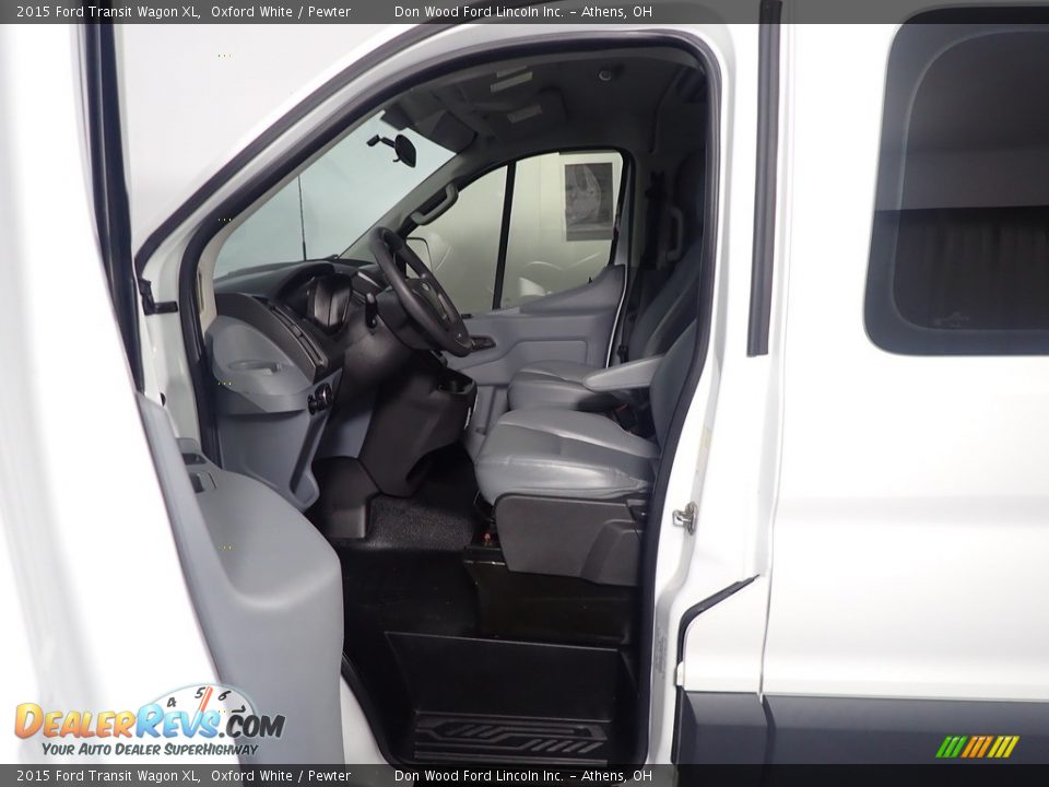 2015 Ford Transit Wagon XL Oxford White / Pewter Photo #21