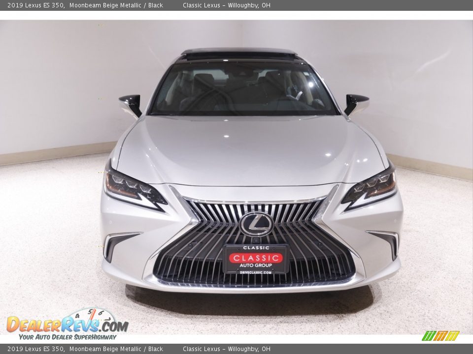 2019 Lexus ES 350 Moonbeam Beige Metallic / Black Photo #2