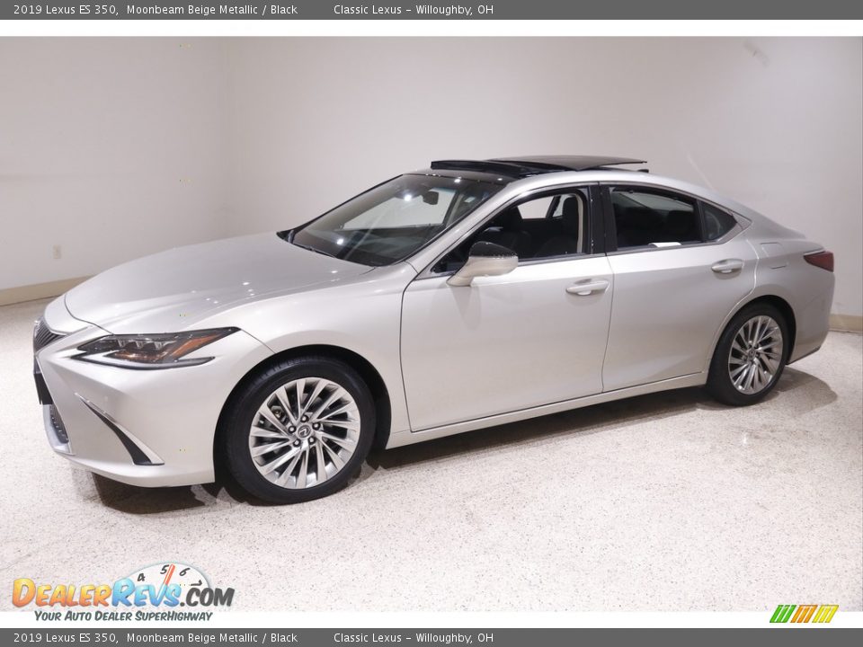 2019 Lexus ES 350 Moonbeam Beige Metallic / Black Photo #3