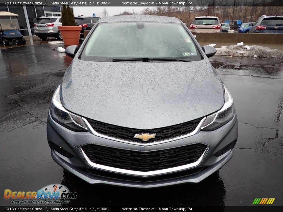 2018 Chevrolet Cruze LT Satin Steel Gray Metallic / Jet Black Photo #13