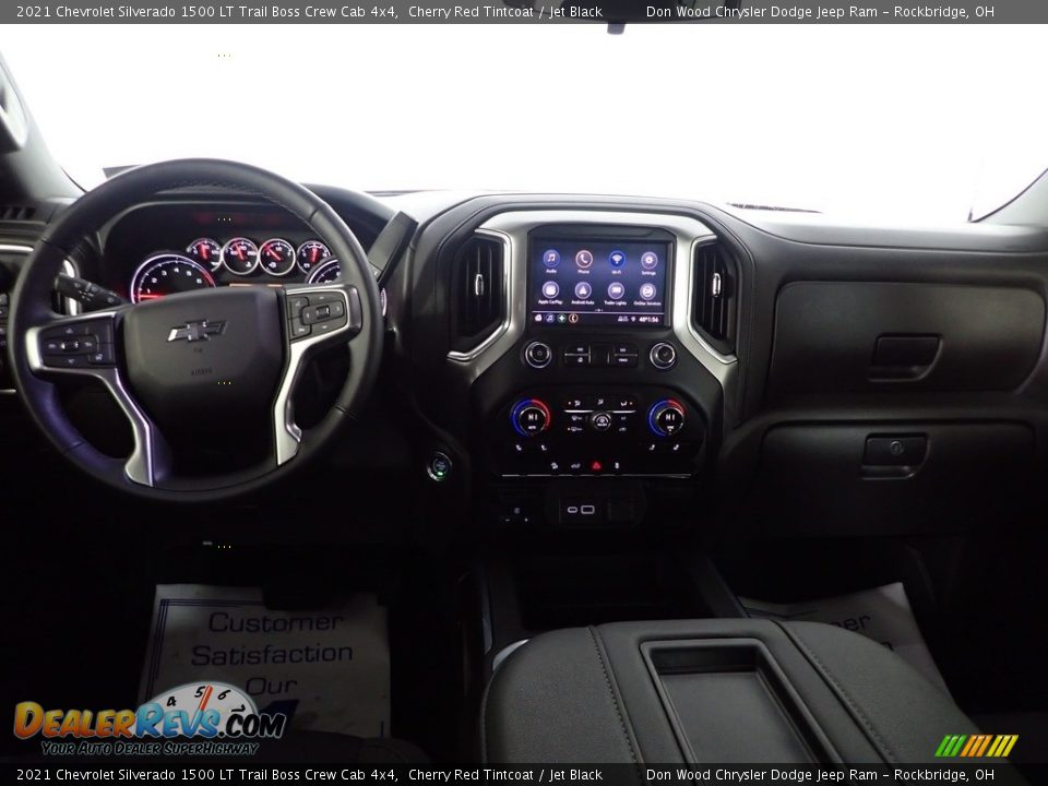 2021 Chevrolet Silverado 1500 LT Trail Boss Crew Cab 4x4 Cherry Red Tintcoat / Jet Black Photo #30